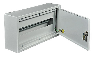 Корпус металлический ЩРН-18 IP-31 с замком